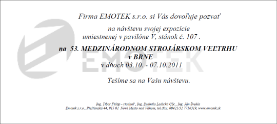 Megh�v�s a MSV Brno ki�lit�sra 2011
