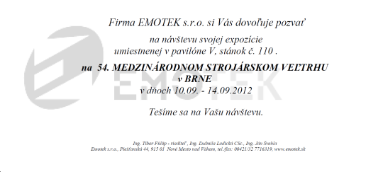 Megh�v�s a MSV Brno ki�lit�sra 2012
